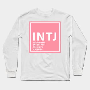 mbti intj Long Sleeve T-Shirt